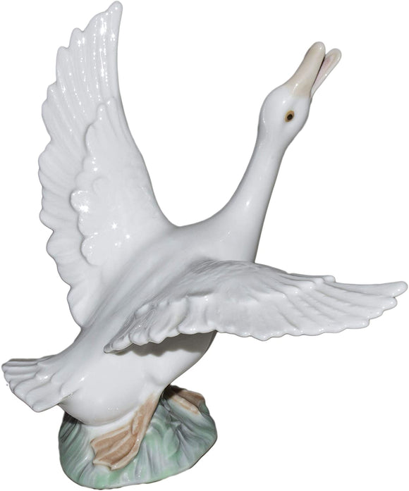 Lladro Goose Running