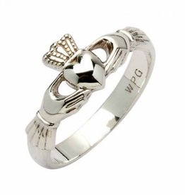 Fado Sterling Silver Men's  Claddagh Ring -Gill