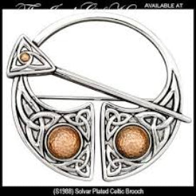 Solvar Sterling Silver Celtic Knot Brooch