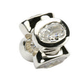 Tara's  Diary April Birthstone Bead, Zirconia